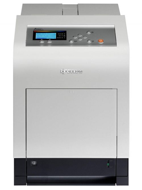 KYOFSC5400DN | The FS-C5400DN is ideal for office workgroups with high volume printing needs, who require high performance A4 for their professional business document printing. Thanks to its amorphous silicon drum with an unrivalled long life, the printer is exceptionally reliable and economical device. In order to accommodate even the highest user demands, this device can be equipped with a total of 6 paper trays for flexible paper handling. Large control panel for increased usability and ease of use; important information at a glance, easy set-up and configuration.