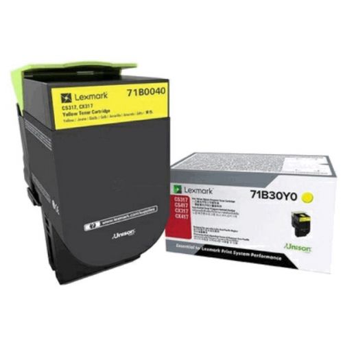 Lexmark (Yield: 15,000 Pages) CS827 CX827 Yellow Toner Cartridge