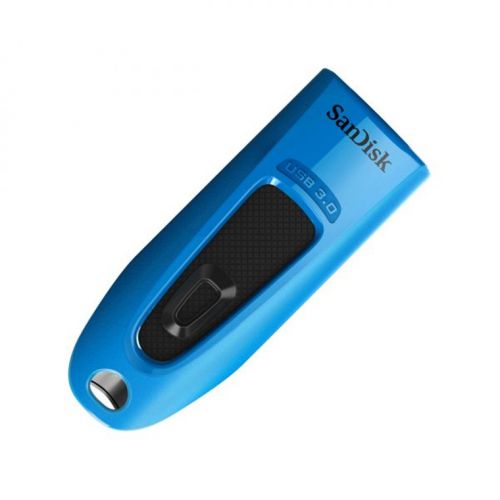 SanDisk Ultra 64GB USB 3.0 64 GB USB Type-A 3.2 Gen 1 (3.1 Gen 1) 100 MB/s Slide Blue SDCZ48-064G-U46B