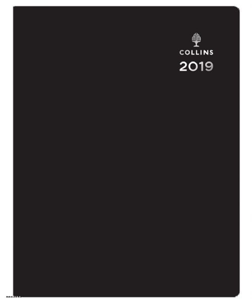 Collins A5 Leadership Diary Week to View Appts 2020 Black