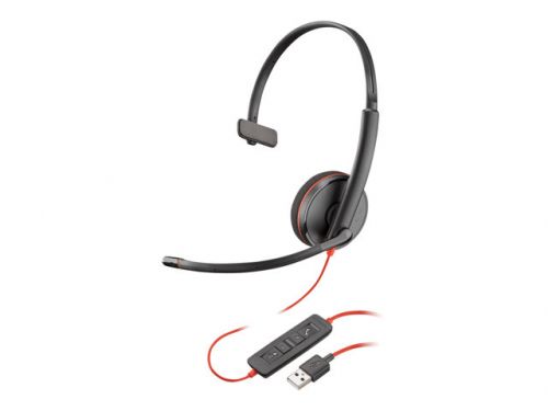 HP Poly Blackwire C3210 USB-A Wired Headset