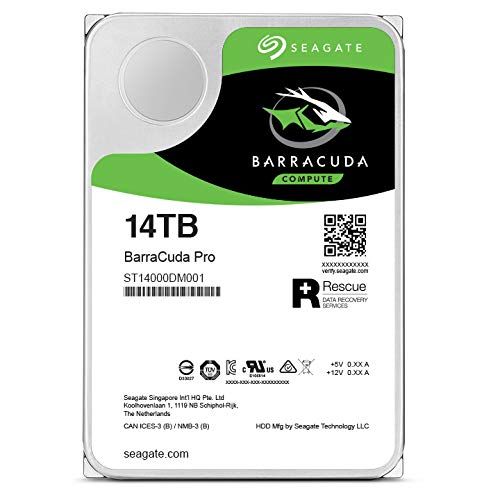 Seagate HDD Internal 14TB BarraCuda Pro SATA