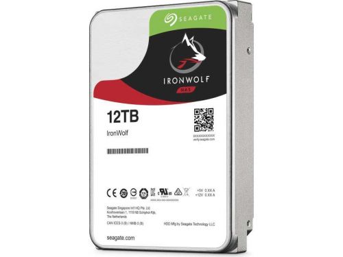 Seagate 12TB IronWolf 72 SATA 3.5 Inch Internal Hard Drive Hard Disks 8SEST12000VN0008