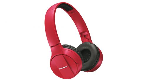 Pioneer Over Ear Wireless Red Headphones