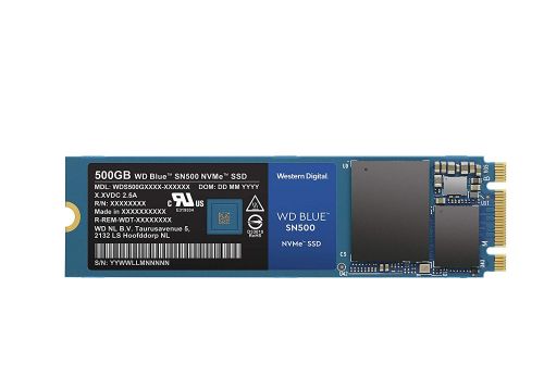 WD SSD Internal 500GB Blue PCIe M.2