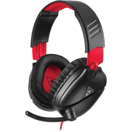 8TUTBS801002 | Built for victory on Nintendo Switch™, the Turtle Beach® Recon 70 gaming headset features a lightweight and comfortable design, high-quality 40mm over-ear speakers, and a high-sensitivity flip-up mic.High-quality 40mm speakers and over-ear premium synthetic leather cushions that let you hear every crisp high and thundering low while blocking noise. Turtle Beach’s renowned high-sensitivity mic to ensure you are heard clearly on Switch games that support in-game chat capability and easily flips up to mute. Finally, the versatile 3.5mm connection makes it perfect for swapping between Nintendo Switch, PS4™ and Xbox One controllers, as well as PC and compatible mobile devices.