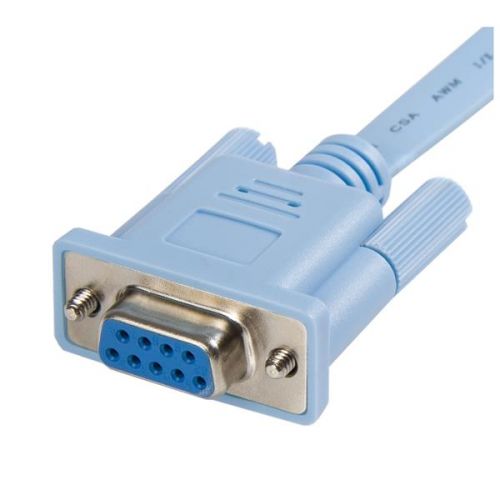 StarTech.com 1.8m Network Cable RJ45 Blue Network Cables 8STDB9CONCABL6
