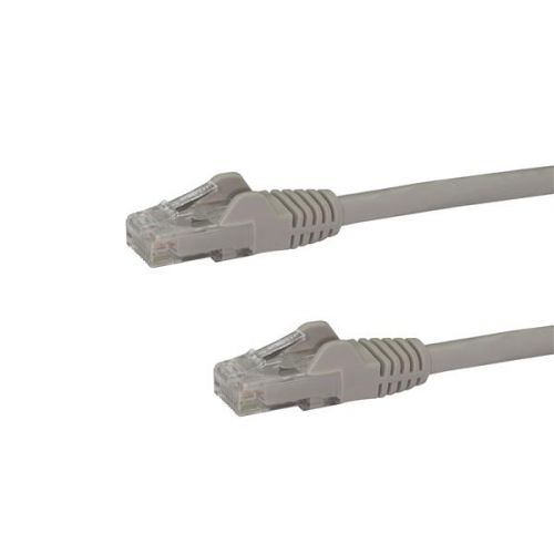 StarTech.com 3m Gigabit Snagless RJ45 UTP Cat6 Grey Patch Cable Network Cables 8ST10030041