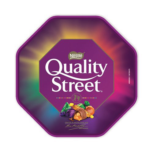 Quality Street Chocolate Toffee & Cremes Tub (Pack 650g) 12467450