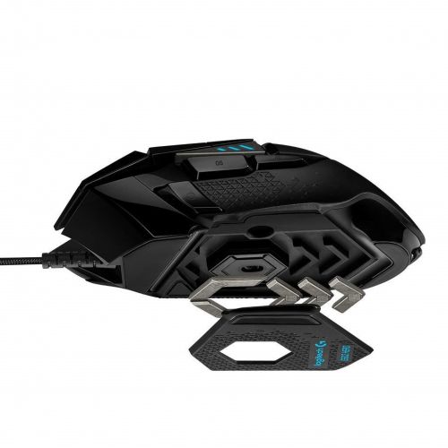 Logitech G502 Hero High-Performance Wired Gaming Mouse, RGB, 11