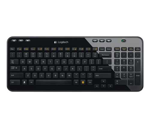 Logitech Wireless K360 Keyboard RF Wireless Qwerty English Black