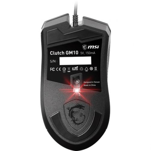 MSI Clutch GM10 Wired Optical Mouse