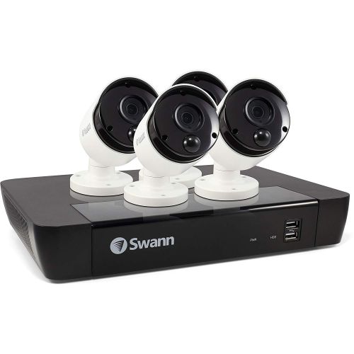 Swann 8 Channel 5MP DVR CCTV Kit 4 Cameras 2TB