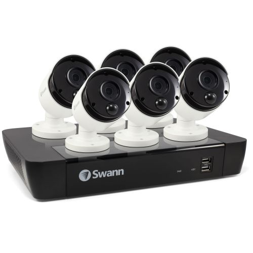 Swann 6 Cam 8 Channel 4K NVR Security System