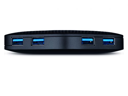 The UH400 is your one-stop USB 3.0 hub, connecting all of your portable devices to a lightning fast data highway that is capable of reaching transfer speeds of up to 5Gbps, making it 10 times faster than the USB 2.0 standard. Users can simultaneously plug in and run up to 4 USB-based devices such as USB flash drives, mice, printers, external hard drives, smart phone charging/syncing cables and so much more.Our USB 3.0 hub gives users the freedom to connect up to 4 devices at a time. This extends the number of USB ports available to users using laptops or computers with a limited number of ports. Users can also choose to connect multiple hubs to one another to further increase their connectivity options.The rapid transfer speeds of this device grants users full access to a highly functional data sharing highway. Revel in high speed sharing between your personal computer or laptop and all of your portable e-devices.The UH400 USB 3.0 hub is a highly portable device that comes in a compact, lightweight design that is on hand to handle your data sharing, charging and syncing needs no matter where you find yourself.Users simply connect the USB hub to a computer and plug in their e-devices, doing away with the need to reboot or install additional drivers. This device is ready to use out of the box.