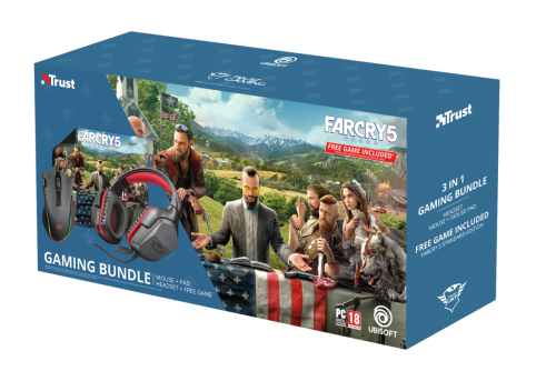 Trust GXT Headset Mouse Far Cry 5 Game Bundle