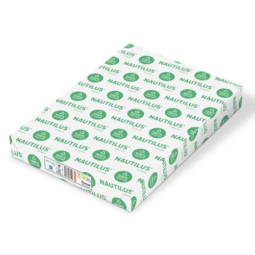 Nautilus Classic 100% Recycled Sra1 640X900mm Long Grain 160Gm2 Packet Wrapped 250