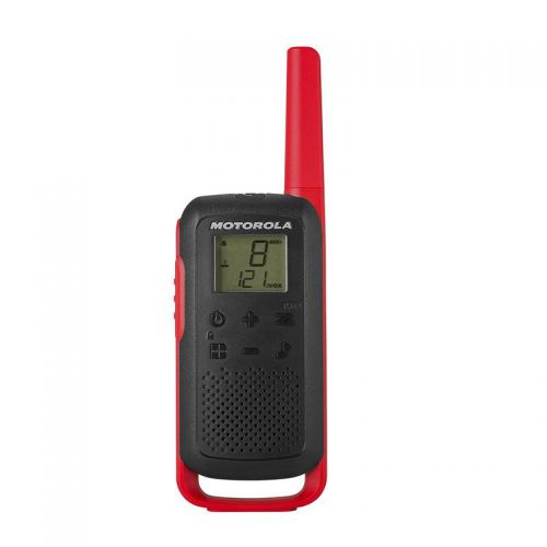 Motorola T62 Walkie Talkie Radios Red Twin Pack