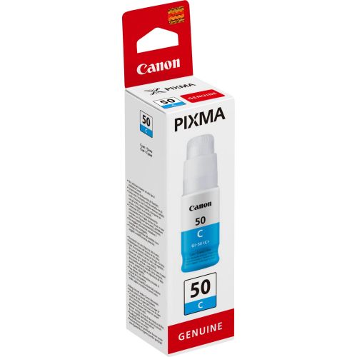 Canon GI-50C Inkjet Cartridge Cyan 3403C001 CO13417 Buy online at Office 5Star or contact us Tel 01594 810081 for assistance