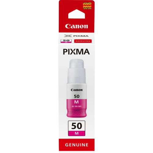 Canon GI-50M Magenta Standard Capacity Ink Bottle 70 ml - 3404C001 CAGI50M