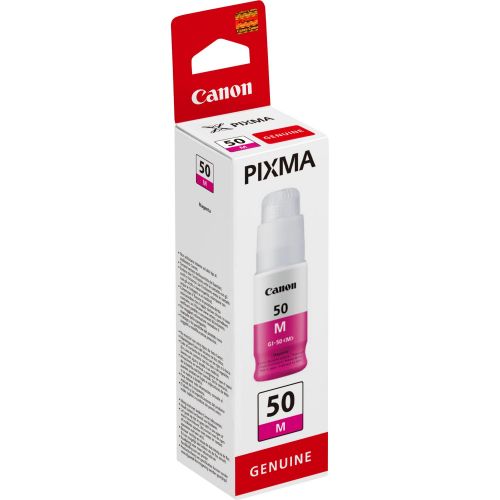 Canon GI-50M Inkjet Cartridge Magenta 3404C001 CO13419 Buy online at Office 5Star or contact us Tel 01594 810081 for assistance