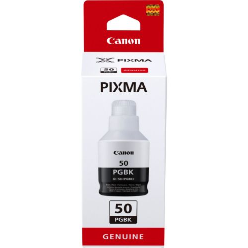 Canon GI50-PGBK Black Standard Capacity Ink Bottle 170 ml - 3386C001 CAGI50PGBK