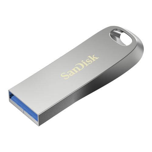 SanDisk 64GB Ultra Luxe USB3.1 Silver Flash Drive USB Memory Sticks 8SASDCZ74064GG46
