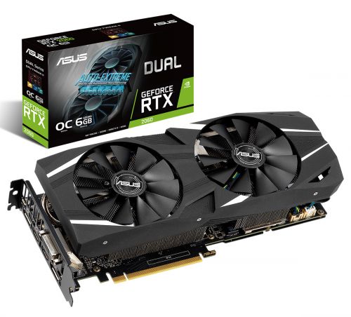 Asus Dual RTX 2060 Geforce 6GB DDR6