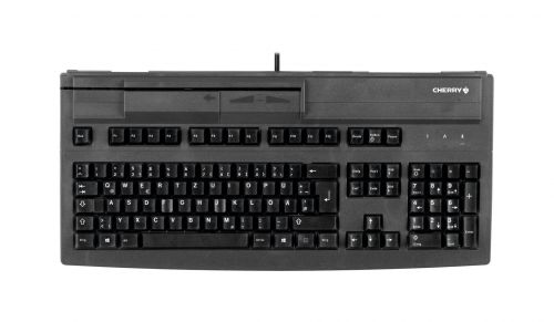 Cherry MultiBoard MX V2 G80 8000 USB QWERTY UK English Layout Mechanical Keyboard with Magnetic Card Reader
