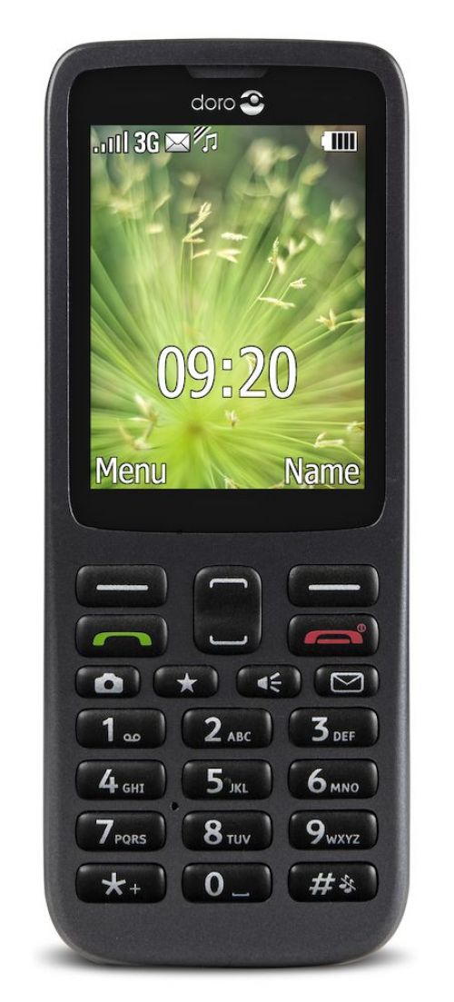 Doro 5516 3G Black Senior Mobile Phone