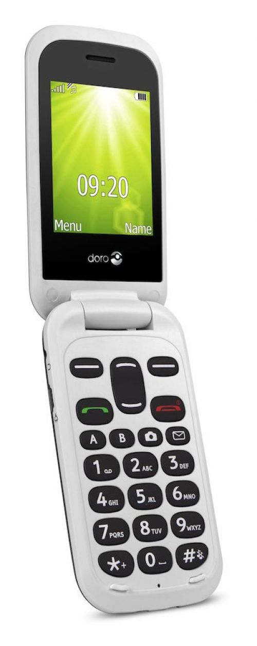Doro 2404 2G Easy to Use Flip Phone Doro
