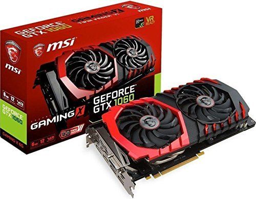 MSI GTX 1060 Gaming X 6GB Graphics Card