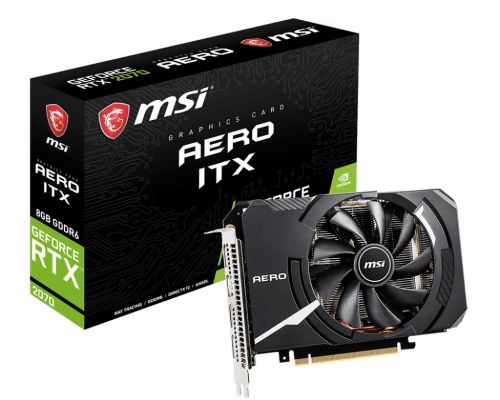 MSI Geforce RTX 2070 Aero ITX 8GB DDR6