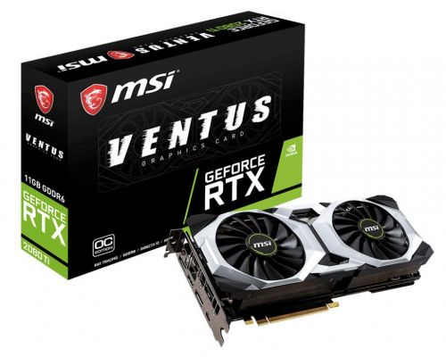 MSI Geforce RTX 2080Ti Ventus 11GB DDR6