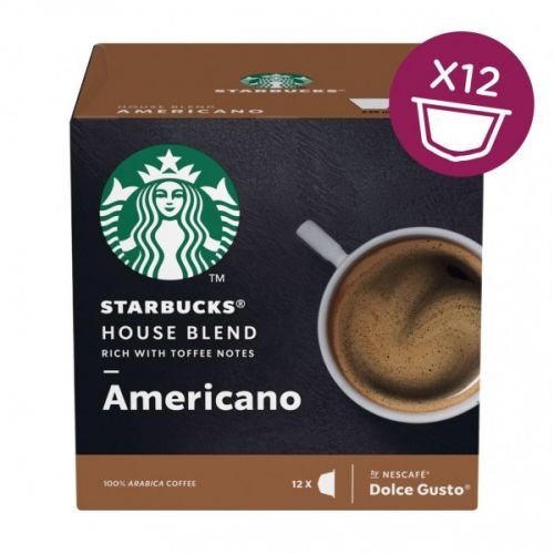 STARBUCKS by Nescafe Dolce Gusto AMERICANO HOUSE BLEND (Pack 3)