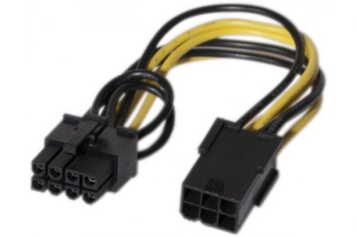 EXC PCI Express 6 pin to 8 pin Power Adapter