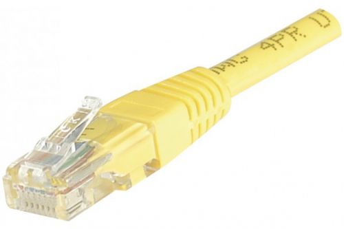 EXC 15m Patch Cable RJ45 UUTP cat.6 Yellow
