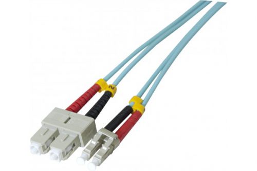 EXC 1m Fibre Duplex OM3 LSZH 50 125 SCLC