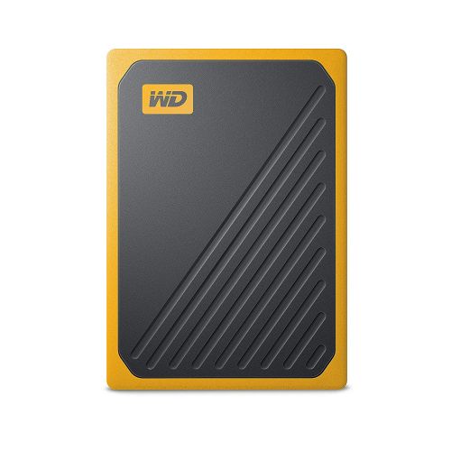 WD 1TB My Passport Go Wireless Amber External SSD