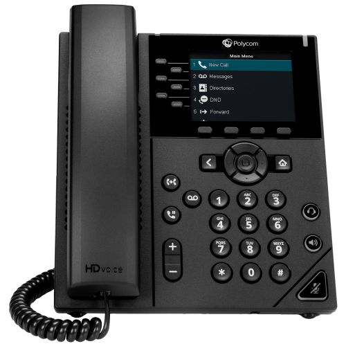 Polycom VVX 350 6 Line Desktop IP Phone