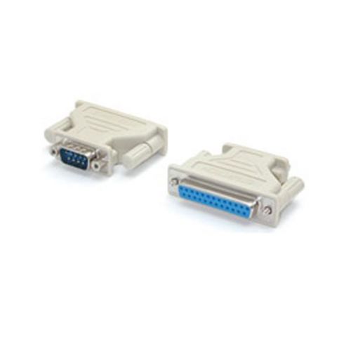 This DB25 to DB9 Serial Adapter converts a 25-pin serial port to a 9 pin male connector.Backed by Lifetime Warranty, the DB25 to DB9M Serial Adapter is designed for durable, reliable performance and connectivity.