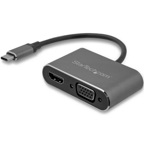 StarTech.com USBC to VGA and HDMI Adapter 4K 30Hz