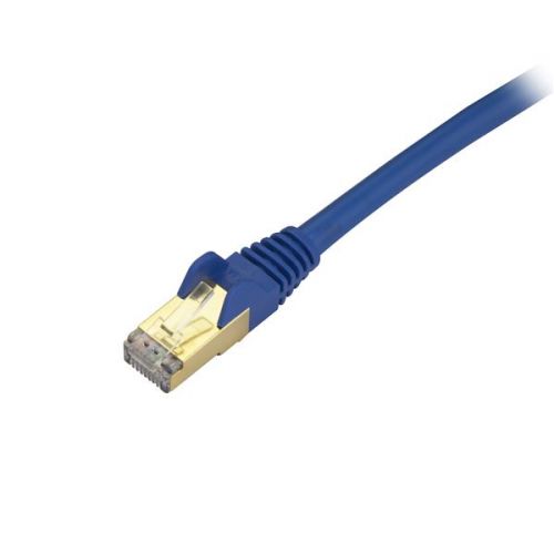 Startech 7ft Blue Molded Cat6a STP Patch Cable
