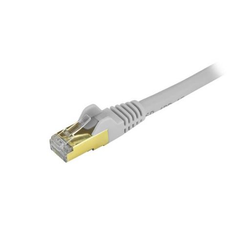 Startech 7ft Grey Molded Cat6a STP Patch Cable