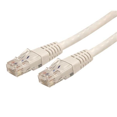Startech 7ft Cat 6 White Molded RJ45 UTP GB Cat6