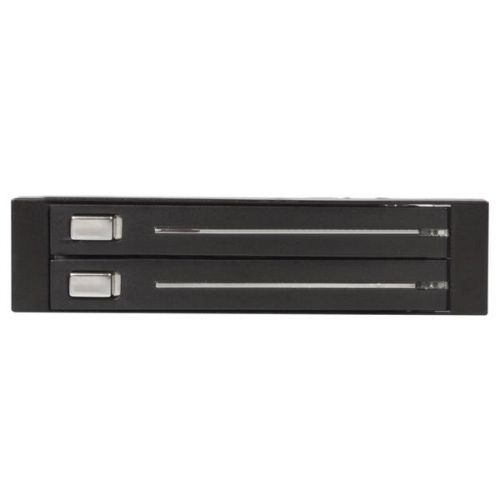 StarTech.com 2 Drive 2.5in Trayless SATA Mobile Rack 8STHSB220SAT25B Buy online at Office 5Star or contact us Tel 01594 810081 for assistance