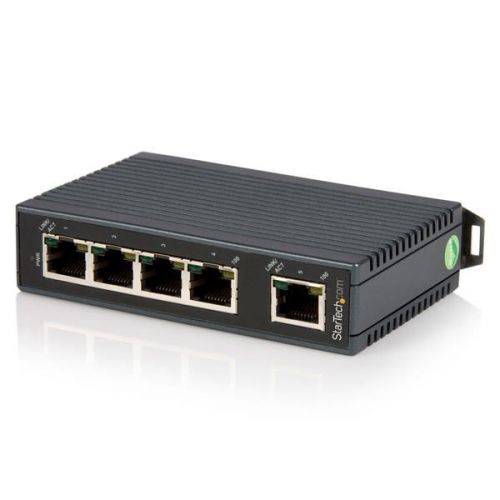 StarTech.com 5 Port Ind. Ethernet Switch DIN Rail