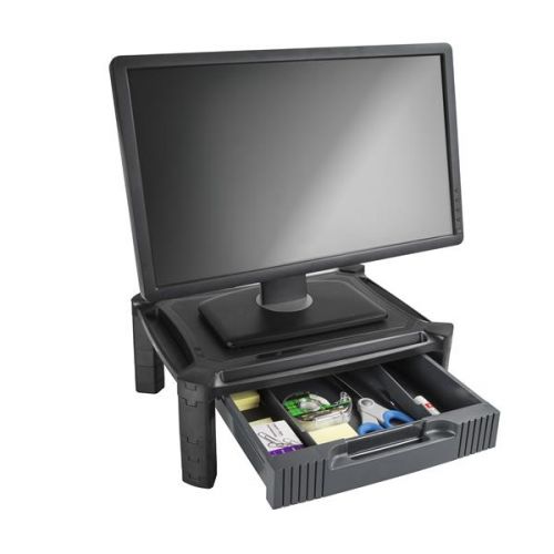 StarTech.com Computer Monitor Riser Stand with Drawer Laptop / Monitor Risers 8STMONSTADJD