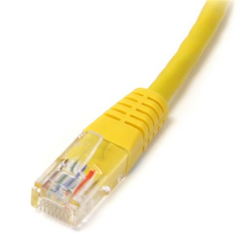 Startech 3m Yellow Molded Cat5e UTP Patch Cable