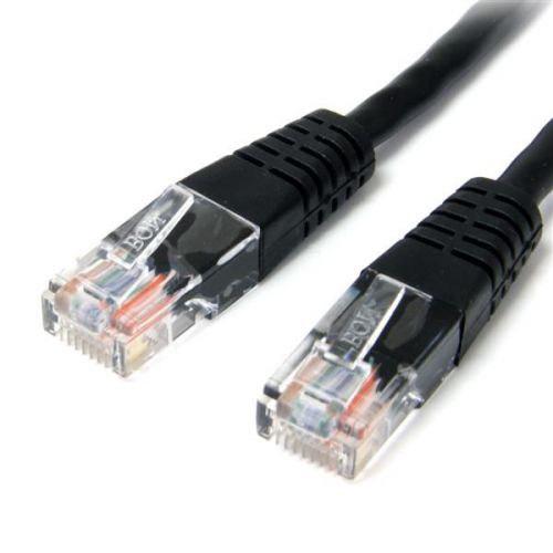 Startech 15ft Black Molded Cat5e UTP Patch Cable